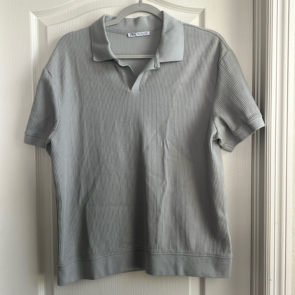 Zara gray polo